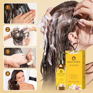 Japanese Long Lasting Natural Hair Dye Shampoo