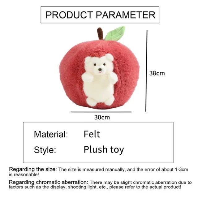 Kawaii Apple Plushie -LIMITED STOCK